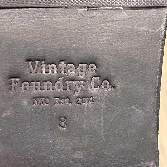 New Vintage Foundry Co. Women's Black Reign Tall Boot Size 8 - Picture 12 of 12